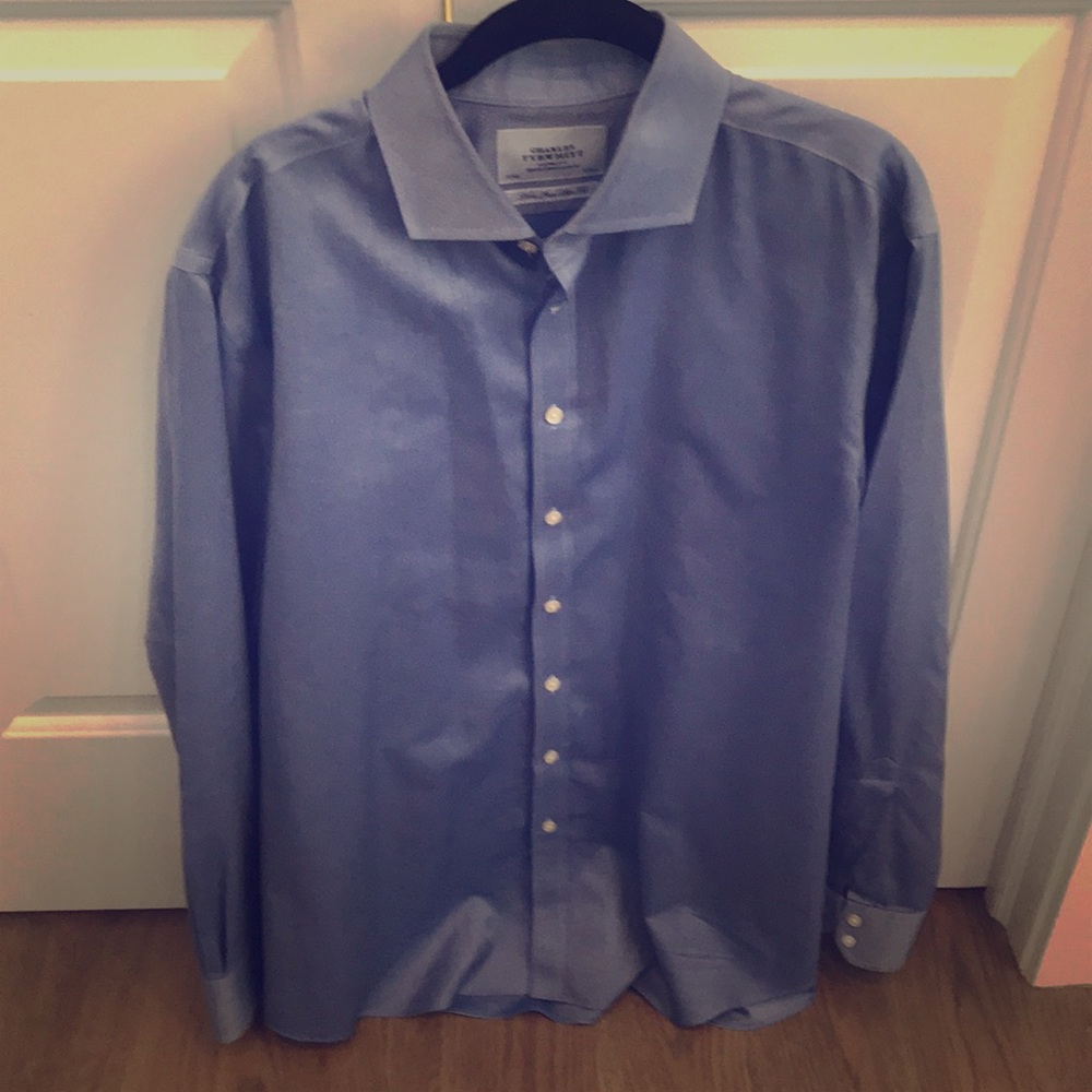 Charles Trywhitt Non-Iron Slim Fit Button Down